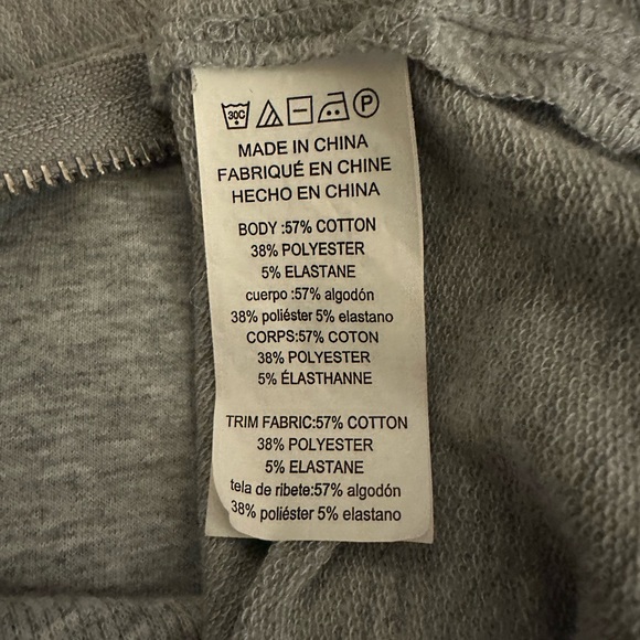 Michael Kors Qaurter Zip up Hoodie Size:Medium Color:Gray (NWOT) - Picture 5 of 7